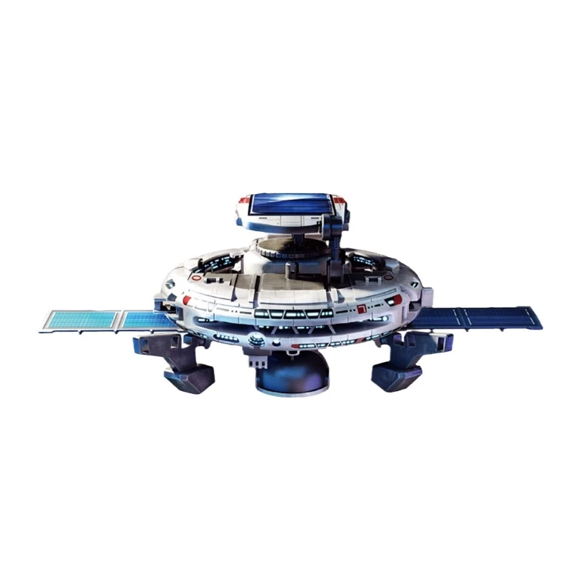 6 In 1 STEM Solar Rechargeable Space Fleet Robot Build Kit