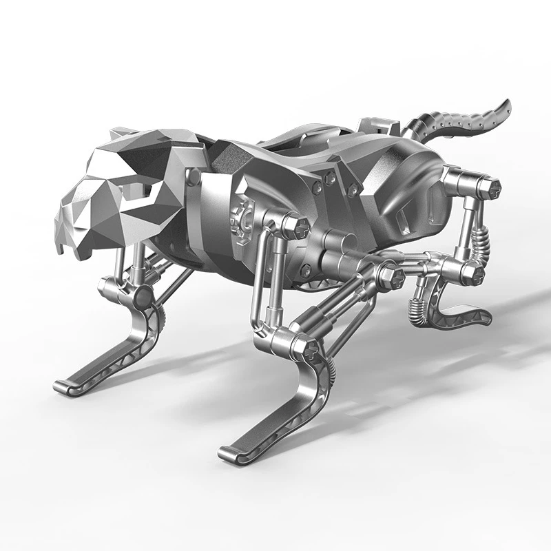DIY Assembly Electric Robot Leopard