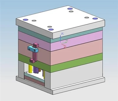 What is the sprue of a plastic mold?