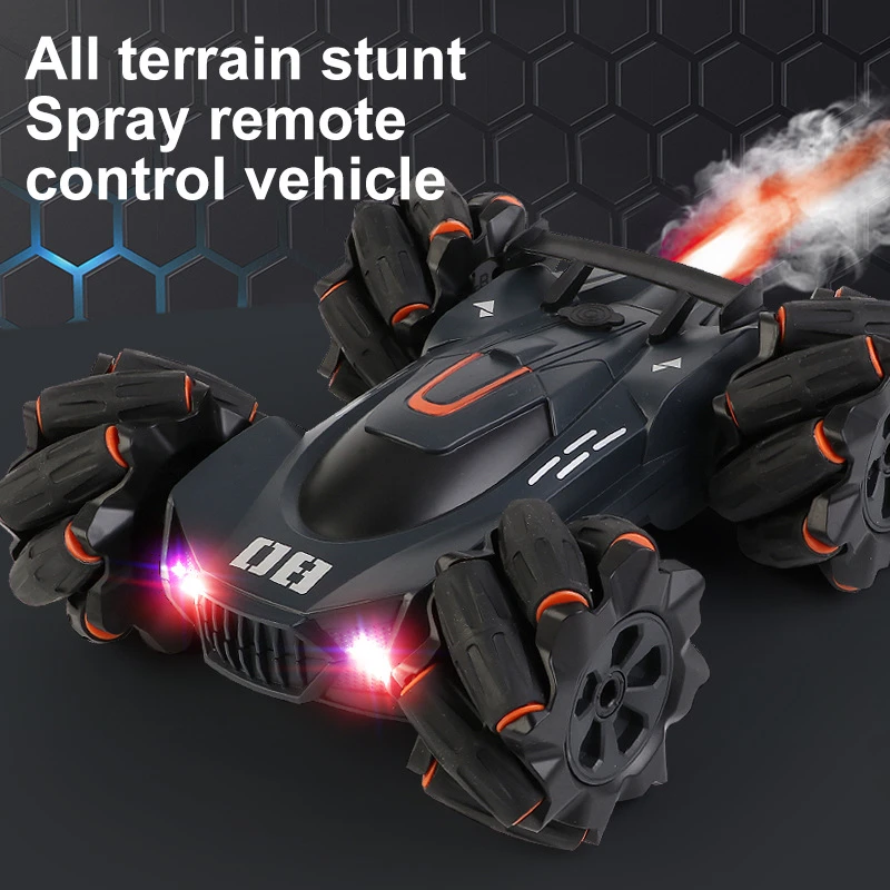 Remote Control Spray Stunt Car