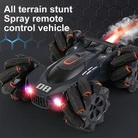 Remote Control Spray Stunt Car
