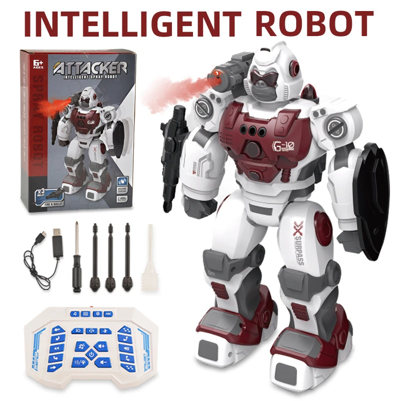 Spray Cop Robot